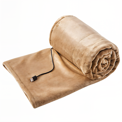 Heated Blanket With USB Rechargeable Plush Design - Image 7
