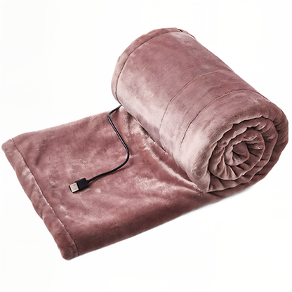 Heated Blanket With USB Rechargeable Plush Design - Image 8