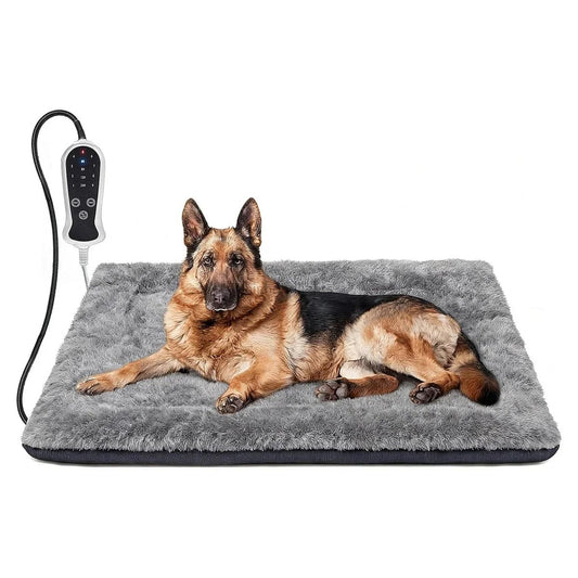 Heated Dog Bed With Removable Washable Soft Cover - Image 1