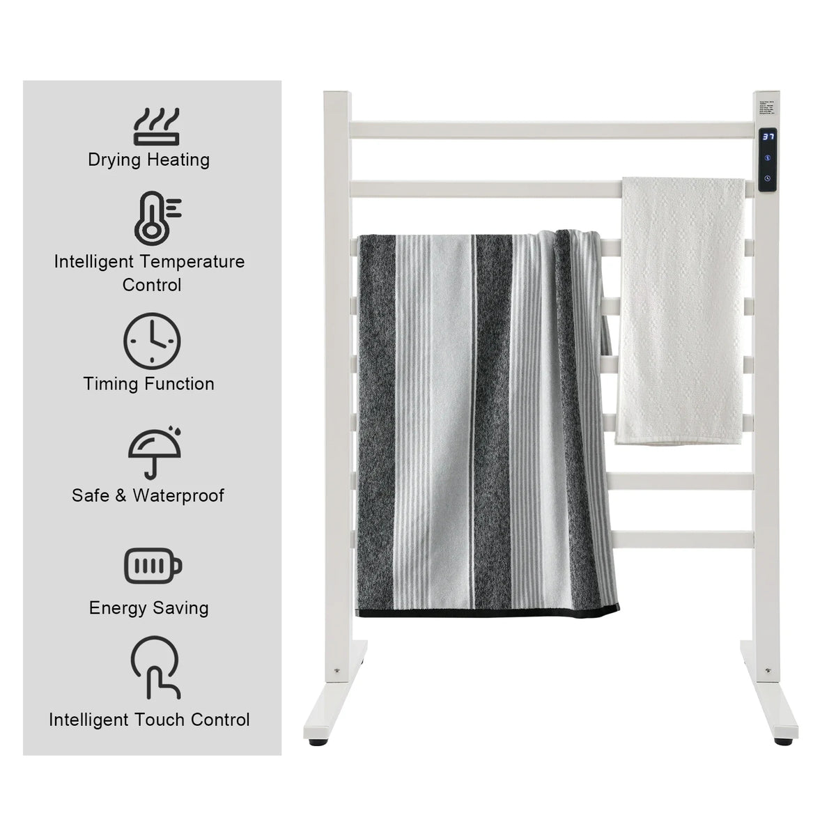 Heated Rack Electric Towel Warmer - Image 2