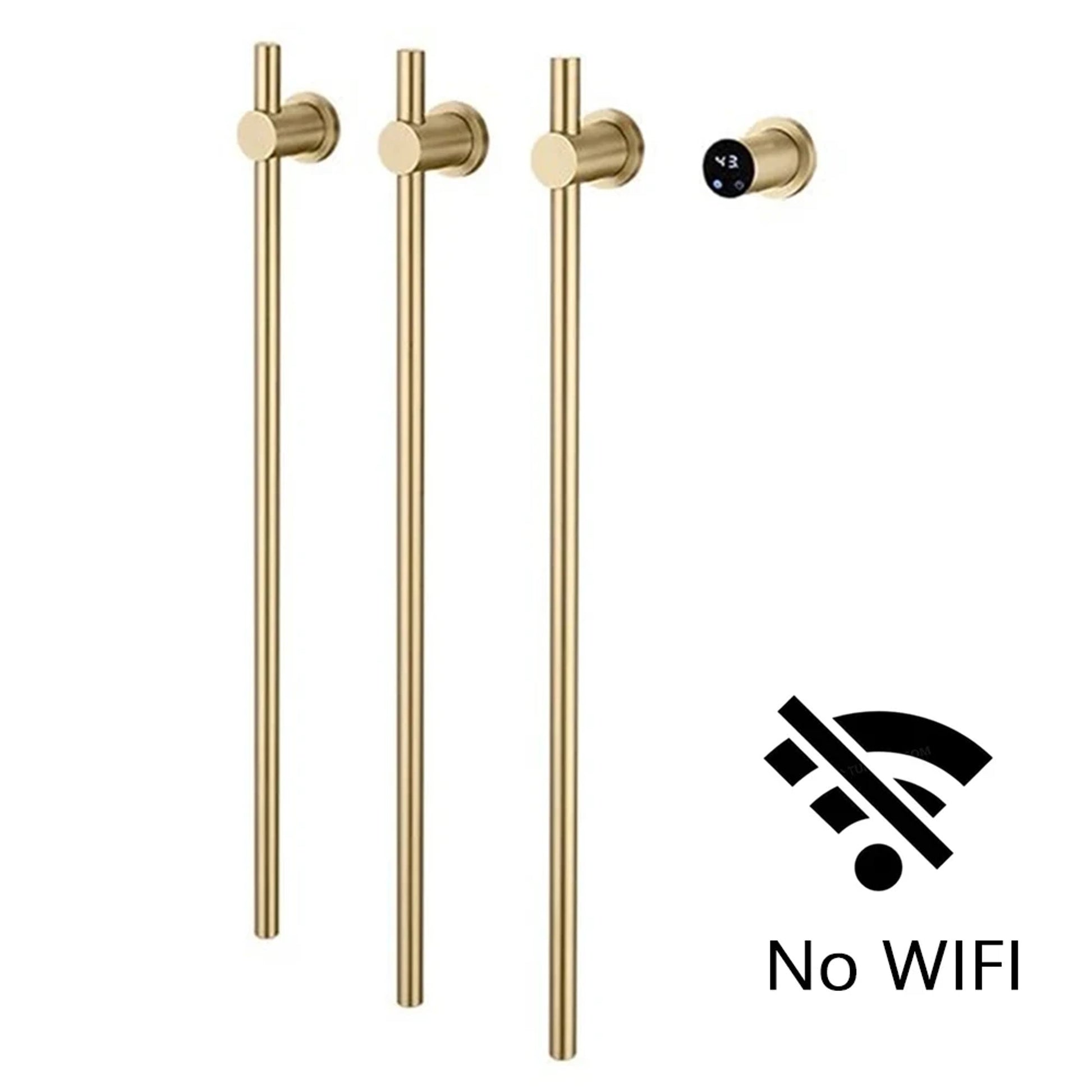 Heated Towel Rack Electric Wall Mounted Bathroom Warmer - Image 11