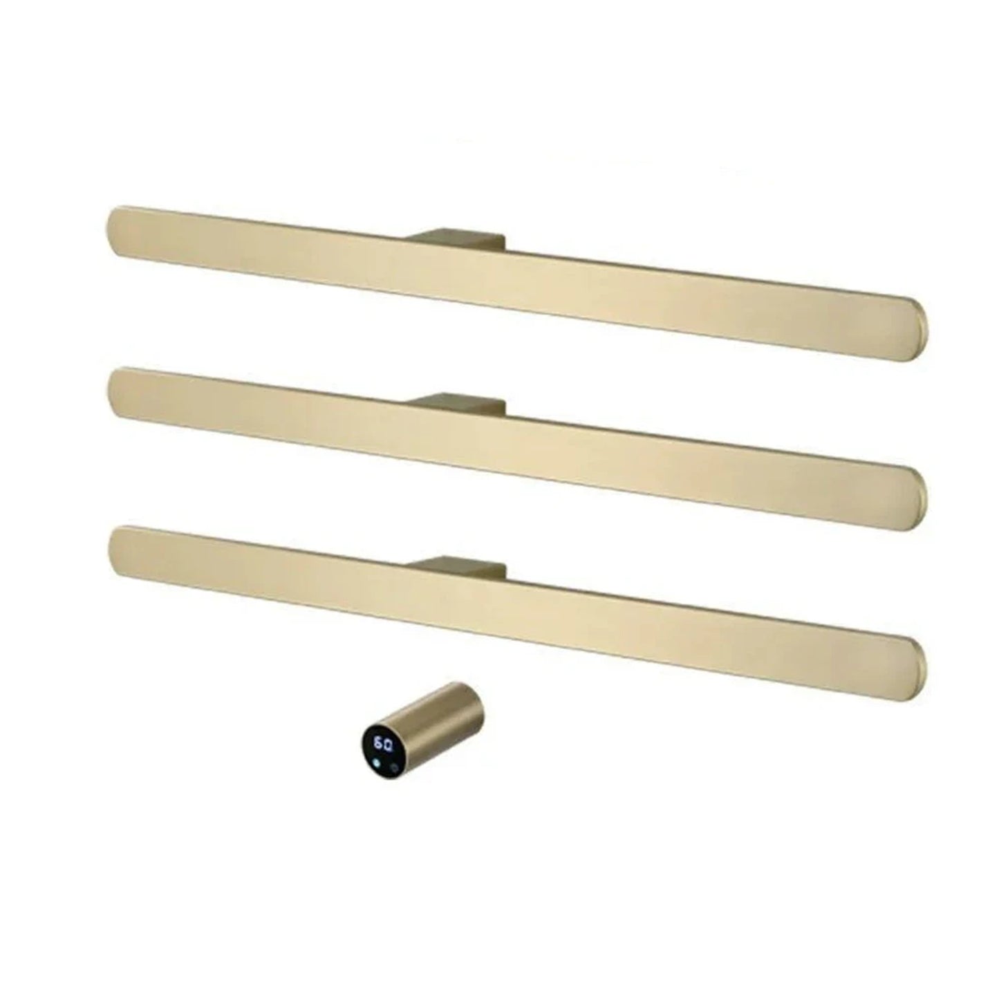 Heated Towel Rack With Digital Control Bathroom Dryer Rail Warmer With 4 Bars Wall-Mounted Radiator - Image 8