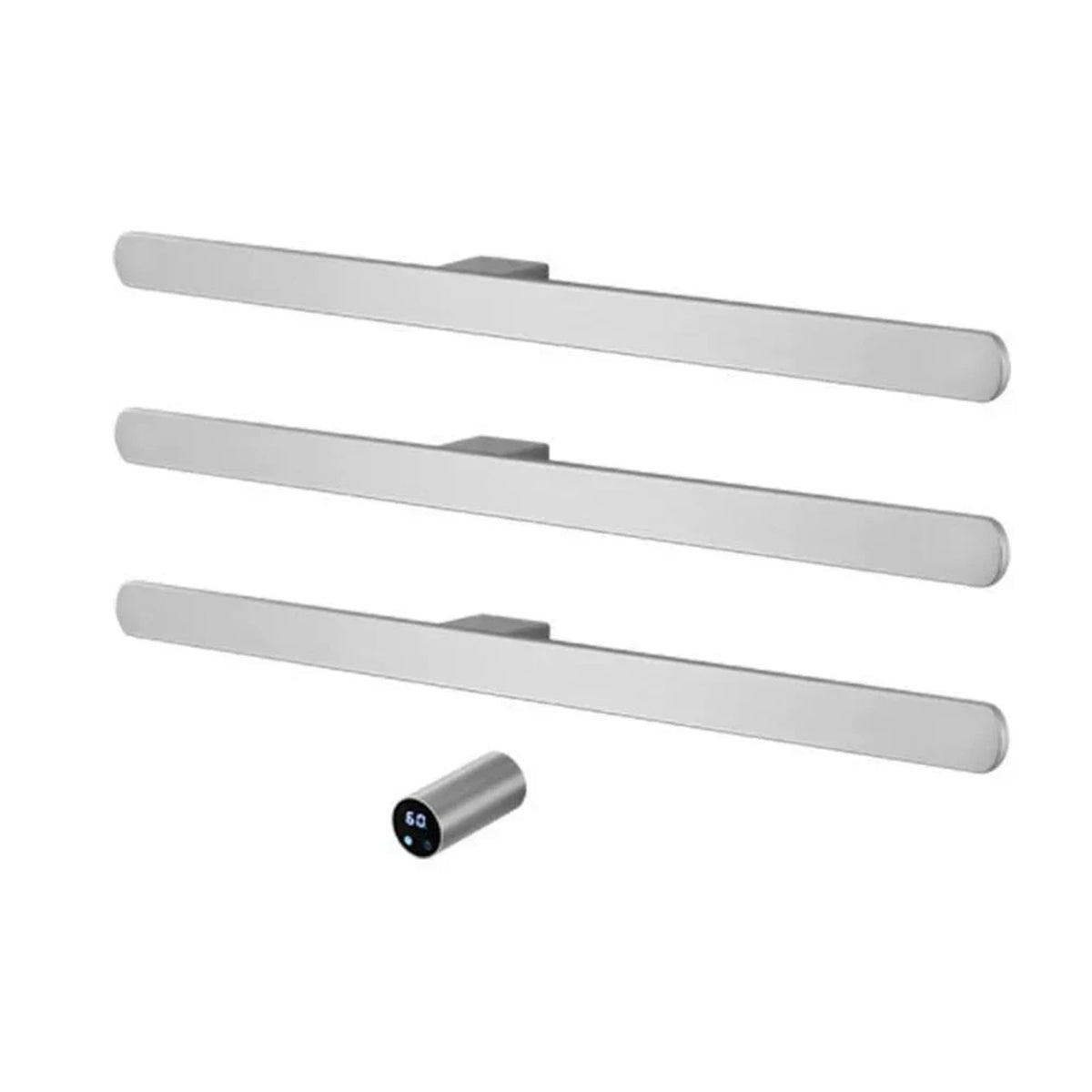 Heated Towel Rack With Digital Control Bathroom Dryer Rail Warmer With 4 Bars Wall-Mounted Radiator - Image 9