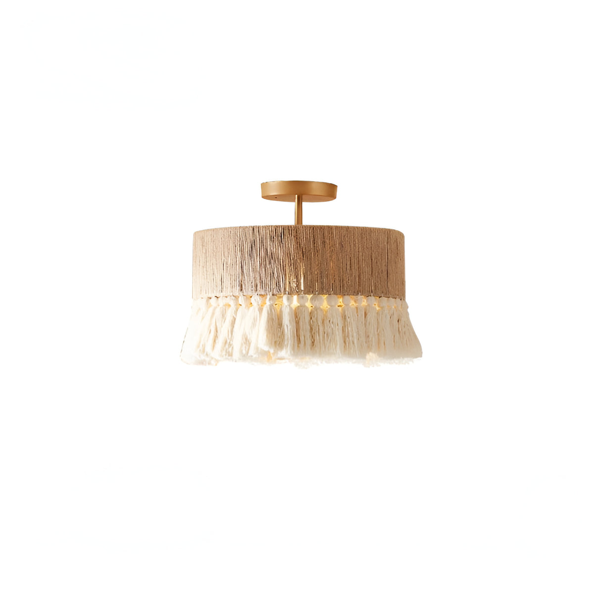 Hemp Fringe Chandelier Vintage Bohemian - Image 6