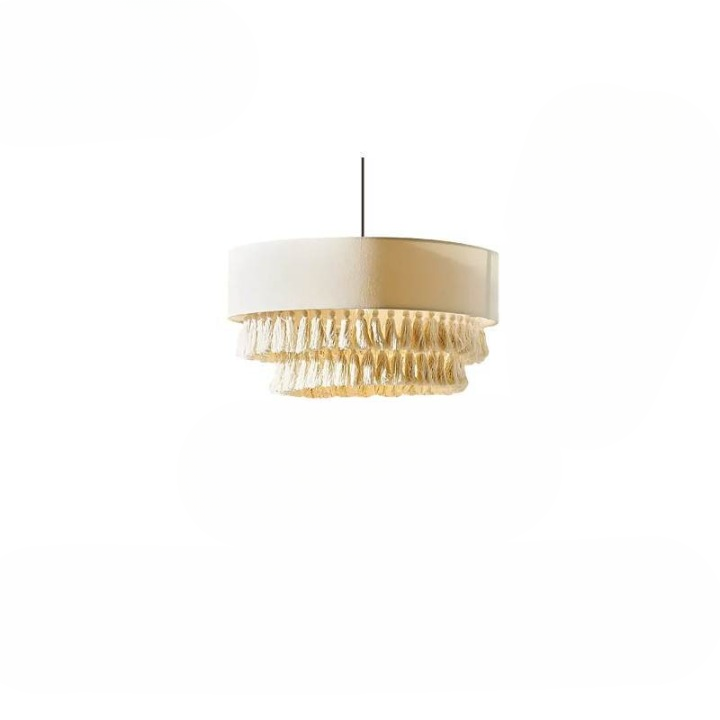 Hemp Fringe Chandelier Vintage Bohemian - Image 7