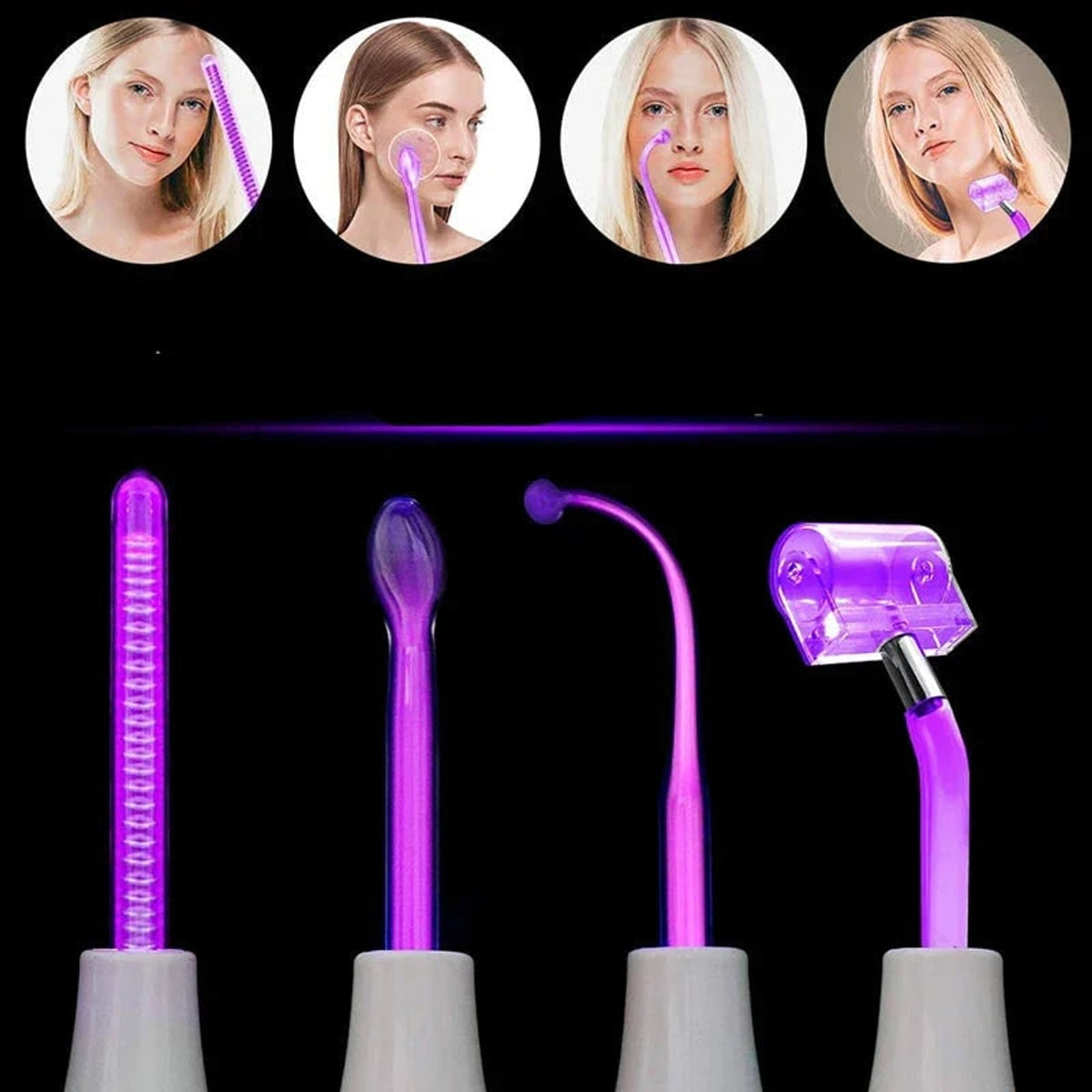 High Frequency Facial Wand For Skin Tightening And Rejuvenation - Image 6