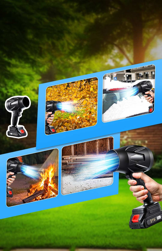 High-Speed Cordless Leaf Blower For Snow Leaves And Dust - Image 2