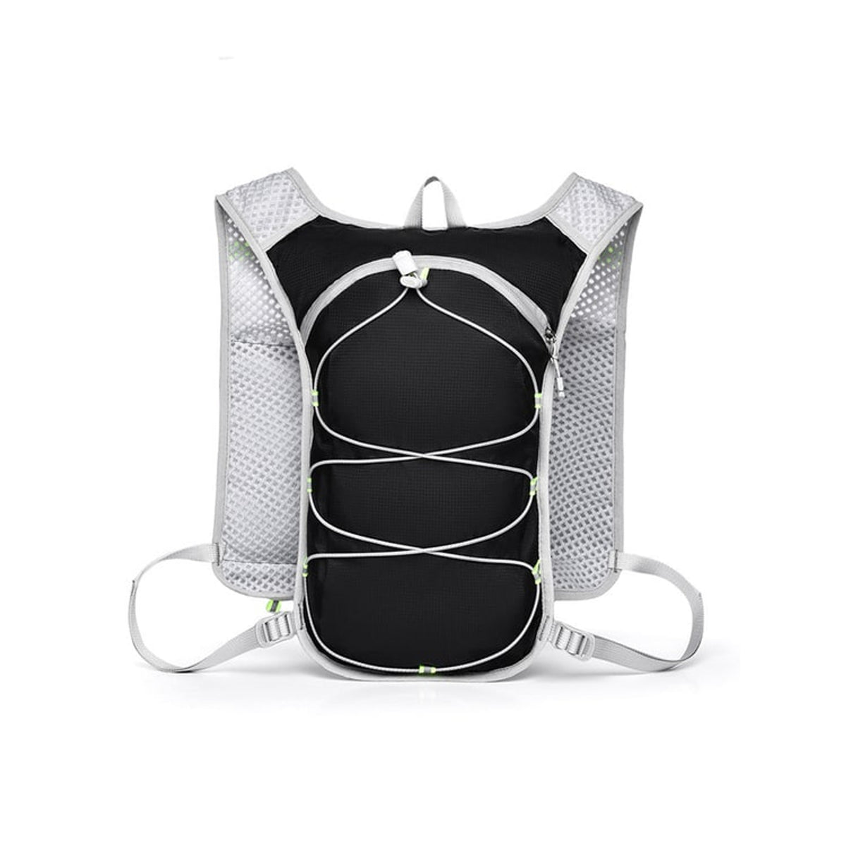 Hydration Vest With Detachable Bladder Ultralight Design Adjustable Fit Multiple Storage Options Ergonomic Back Padding - Image 7