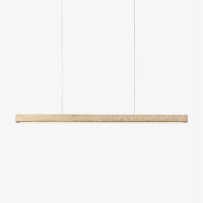 Imiror Straight Travertine Pendant Light - Image 1