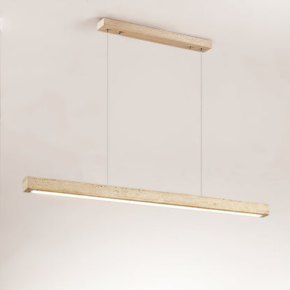 Imiror Straight Travertine Pendant Light - Image 4