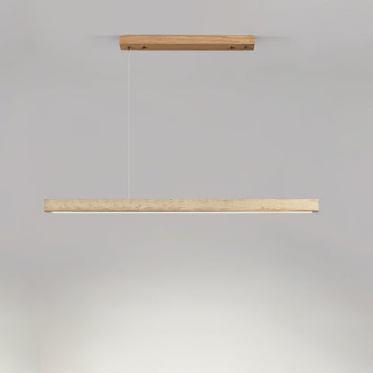 Imiror Straight Travertine Pendant Light - Image 6
