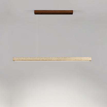 Imiror Straight Travertine Pendant Light - Image 7