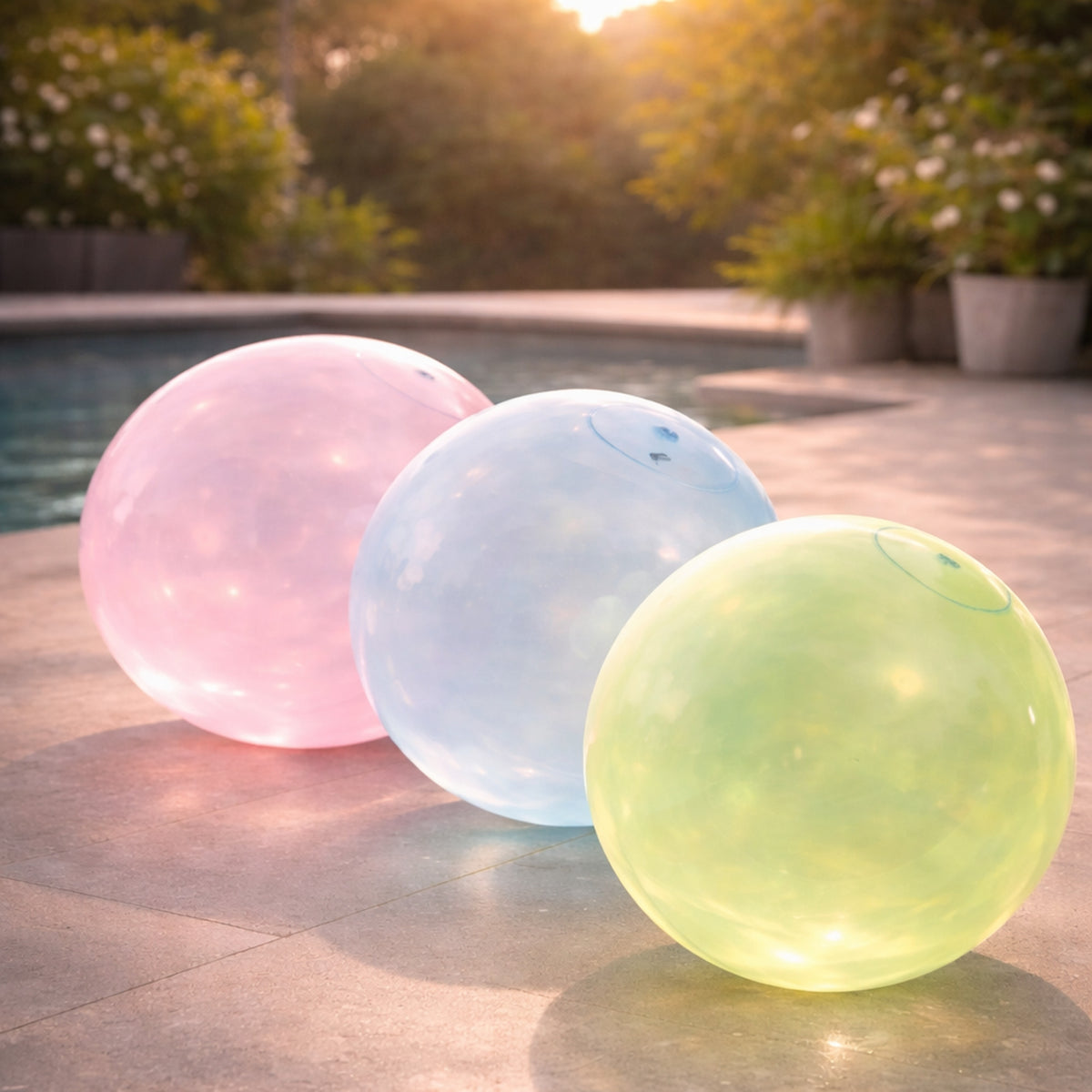 Inflatable Ball For Kids Tear-Resistant Tpr Outdoor Play - Image 2