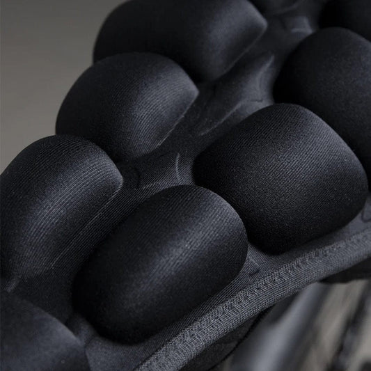 Inflatable Bike Seat Cover With Multiple Air Chambers And Elastic Straps - Image 6