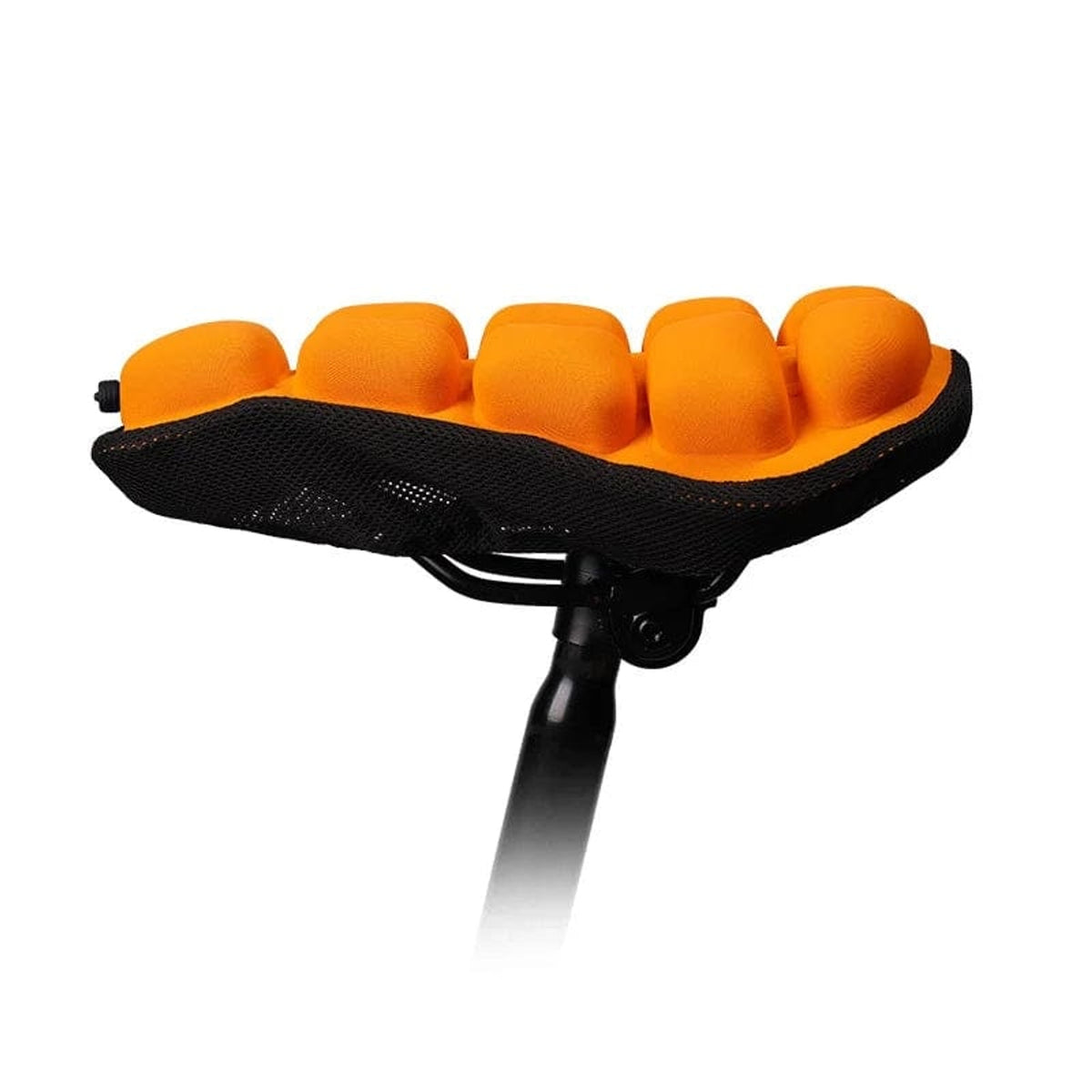 Inflatable Bike Seat Cover With Multiple Air Chambers And Elastic Straps - Image 7