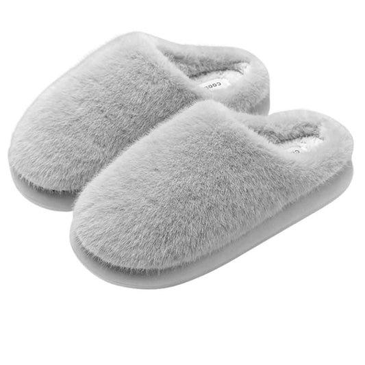 Insulated Indoor Slippers With Plush Heated Lining - Image 2
