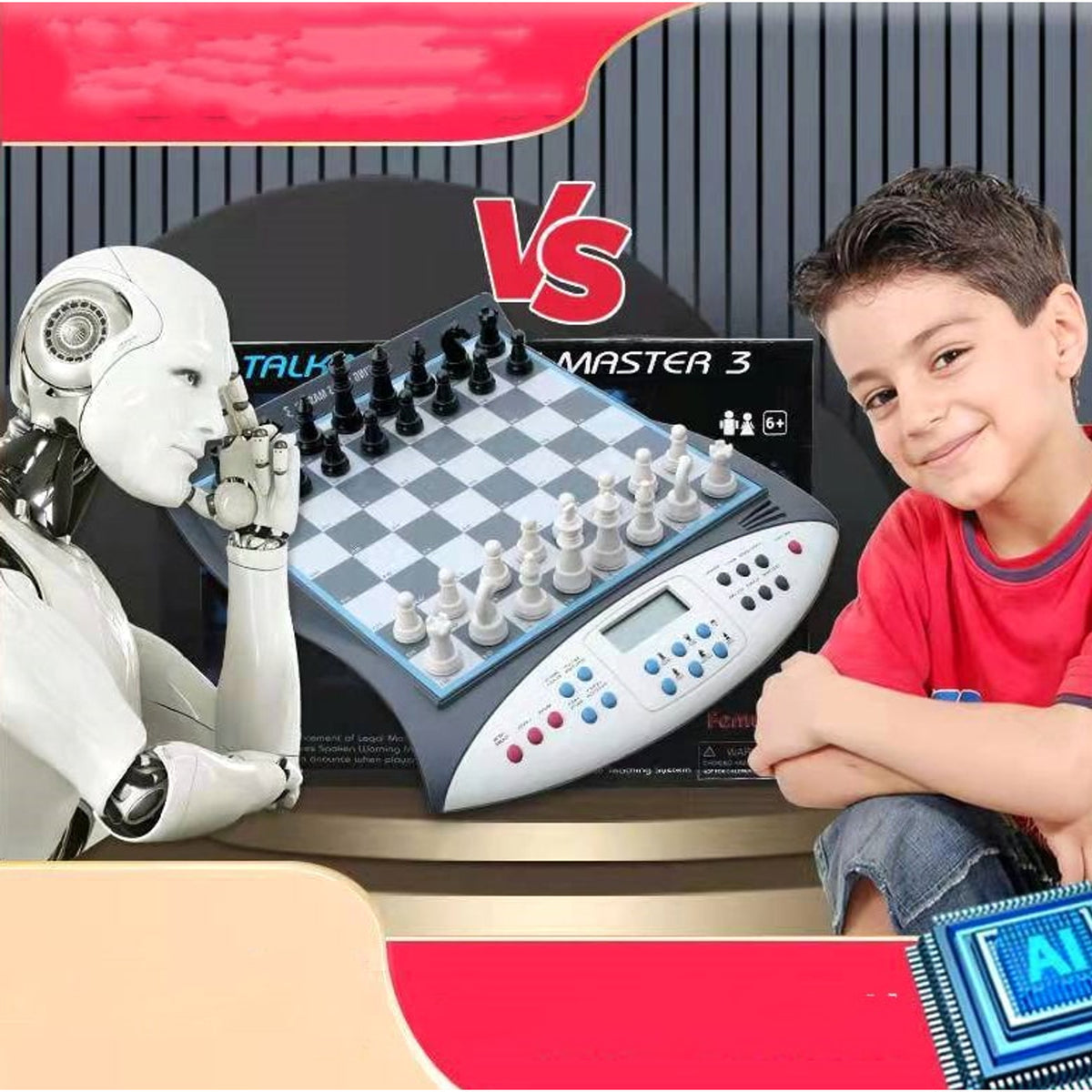 Intelligent Ai Chess Board With Magnetism For Kids - Image 6