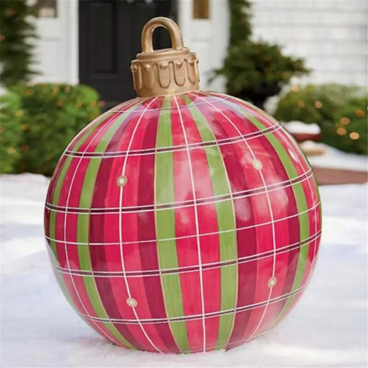 Jumbo Inflatable Christmas Ornaments With Weather-Resistant Outdoor Use - Image 4