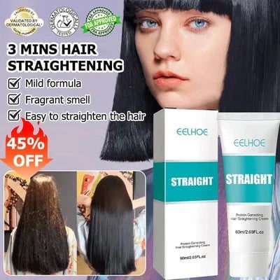 Keratin Smoothing Cream For Frizz- Silky Hair With Long-Lasting Results - Image 1