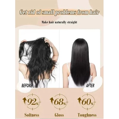 Keratin Smoothing Cream For Frizz- Silky Hair With Long-Lasting Results - Image 8