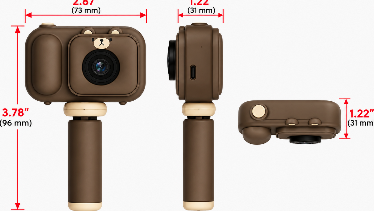 Kids Digital Camera With Dual Lenses And 2.4-Inch Display - Image 9