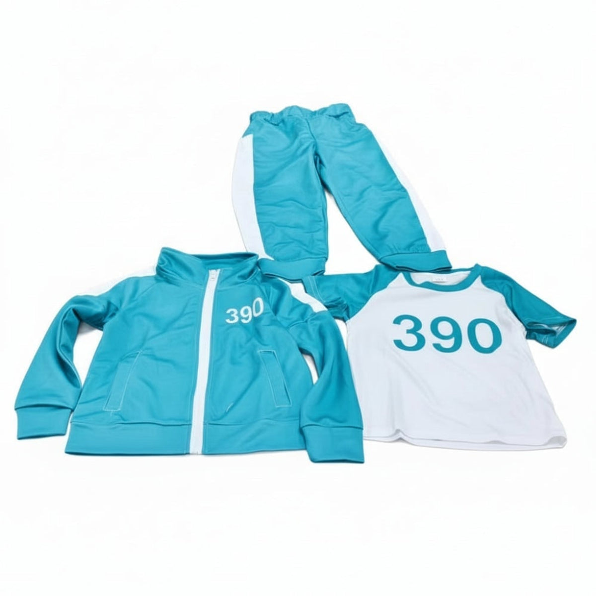 Kids Halloween Costume Tracksuit Three-Piece Set For Instant Retro Look - Image 11