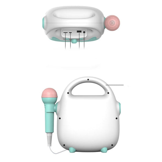 Kids Karaoke Machine With Bluetooth Disco Lights And Rechargeable Battery - Image 2