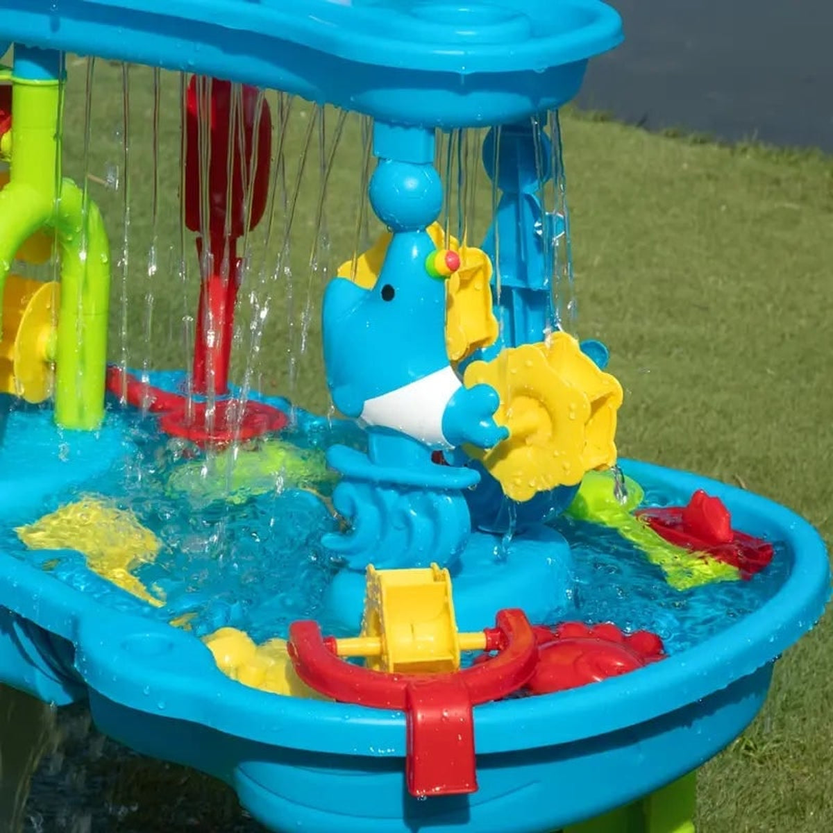 Kids' Sand And Water Table With Multi-Tier Design And 15 Accessories - Image 4