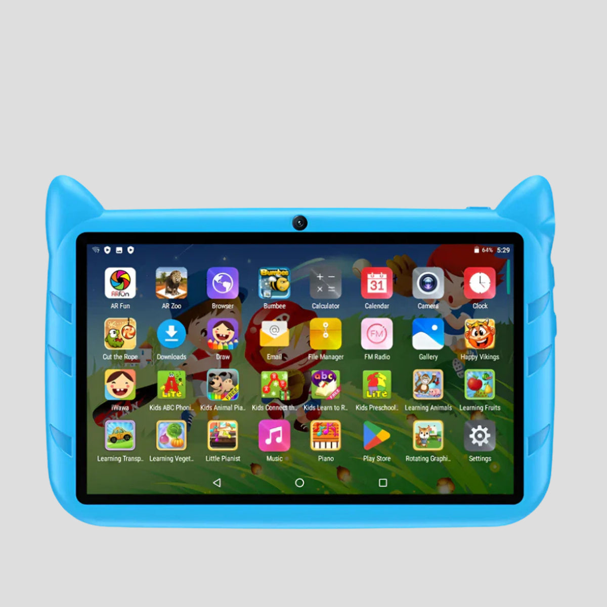 Kids Tablet With 5G WiFi 4 Gb Ram 64 Gb Storage - Image 2