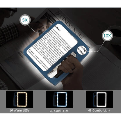 LED Magnifying Glass With 5x & 10x Magnification 48 Leds And USB - Image 7