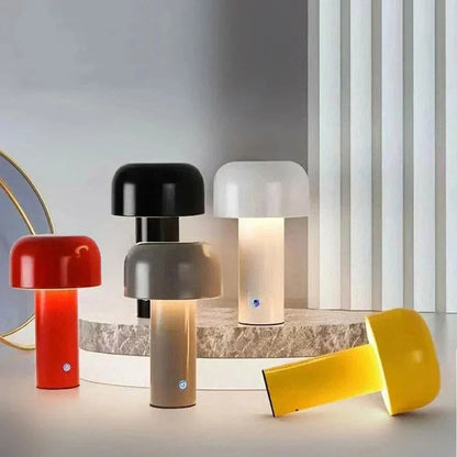 LED Portable Mushroom Table Lamp - Image 1