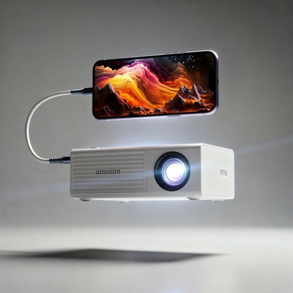 Leinwandia Mini Portable Projector For Home Cinema And Gaming - Image 1
