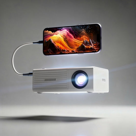 Leinwandia Mini Portable Projector For Home Cinema And Gaming - Image 1