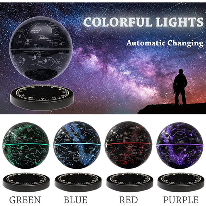 Levitating Star Globe With Magnetic Constellation Map - Image 13