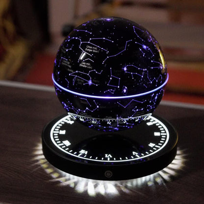 Levitating Star Globe With Magnetic Constellation Map - Image 2