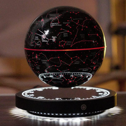 Levitating Star Globe With Magnetic Constellation Map - Image 3
