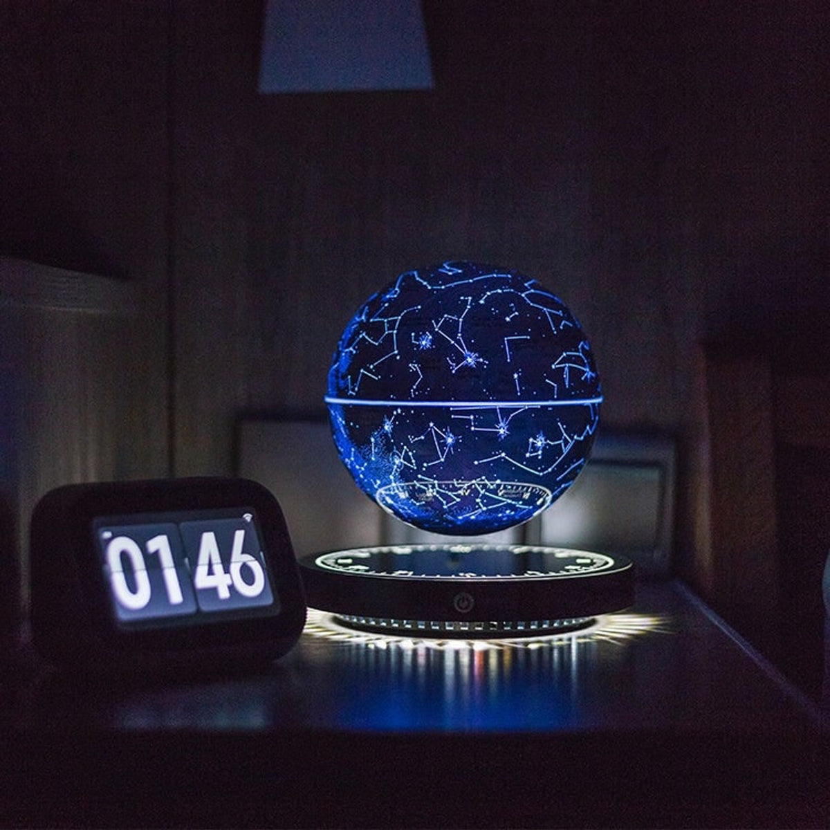 Levitating Star Globe With Magnetic Constellation Map - Image 4