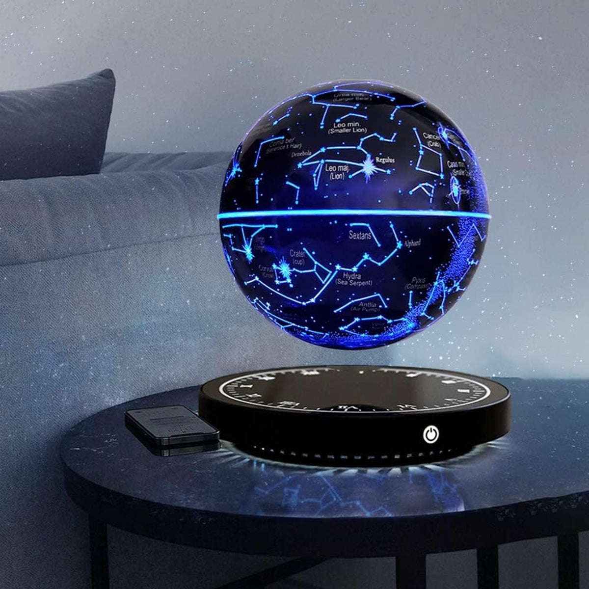 Levitating Star Globe With Magnetic Constellation Map - Image 7