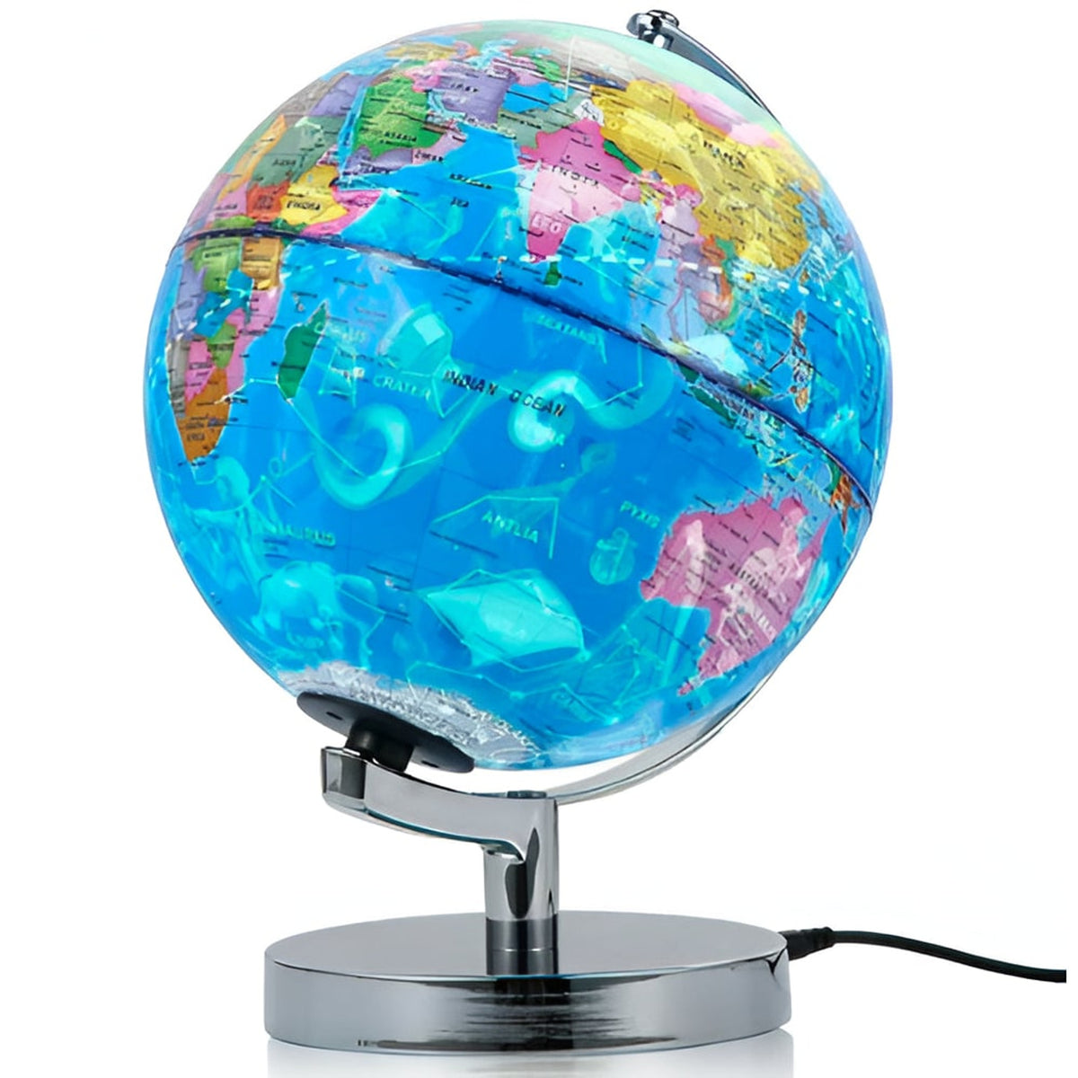 Levitation Globe With Electromagnetic LED Constellation Desk Light - Image 3