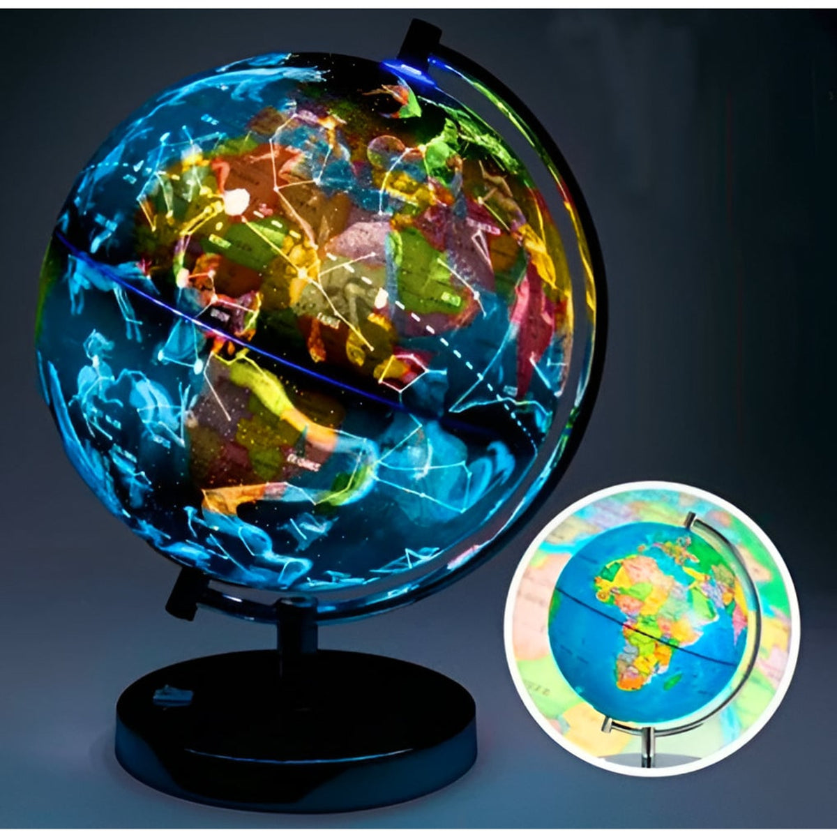 Levitation Globe With Electromagnetic LED Constellation Desk Light - Image 1