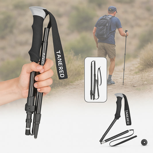 Lightweight Adjustable Hiking Poles With Quick-Lock For Trekking And Walking - Image 6