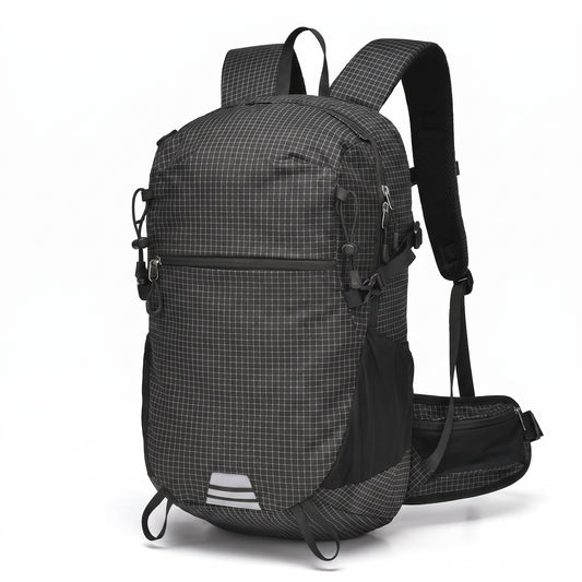 Lightweight Hiking Backpack with Secure Daypack and Pattern - studio