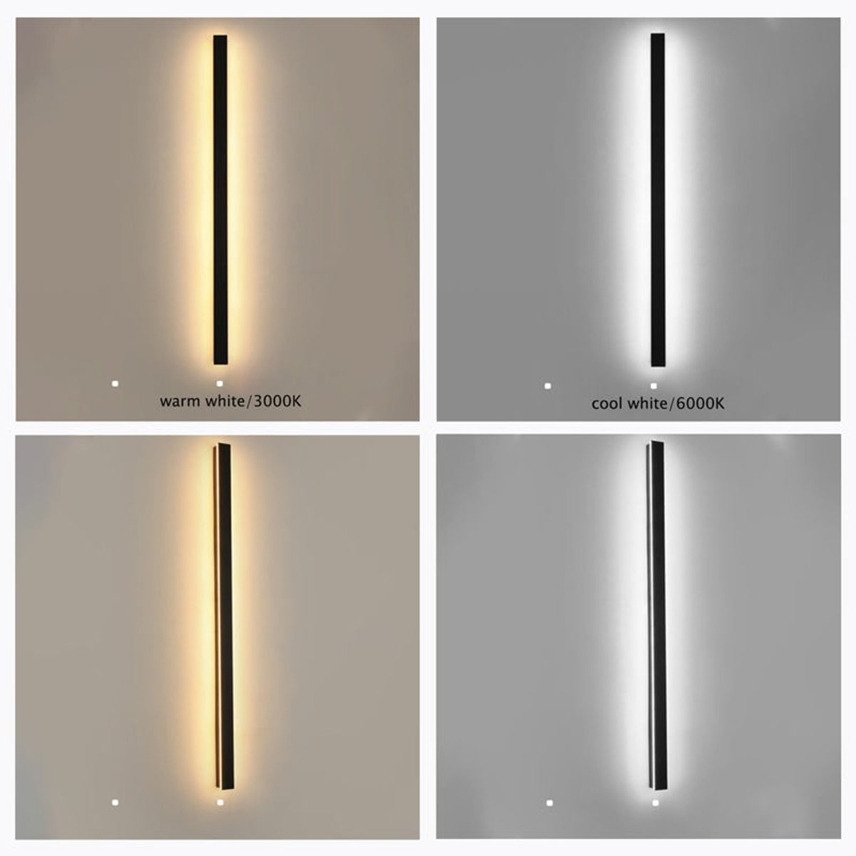 Linear Outdoor Wall Lamp Modern Minimalist Waterproof - Image 16