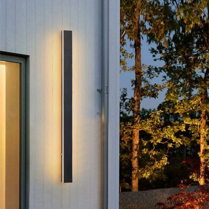 Linear Outdoor Wall Lamp Modern Minimalist Waterproof - Image 29
