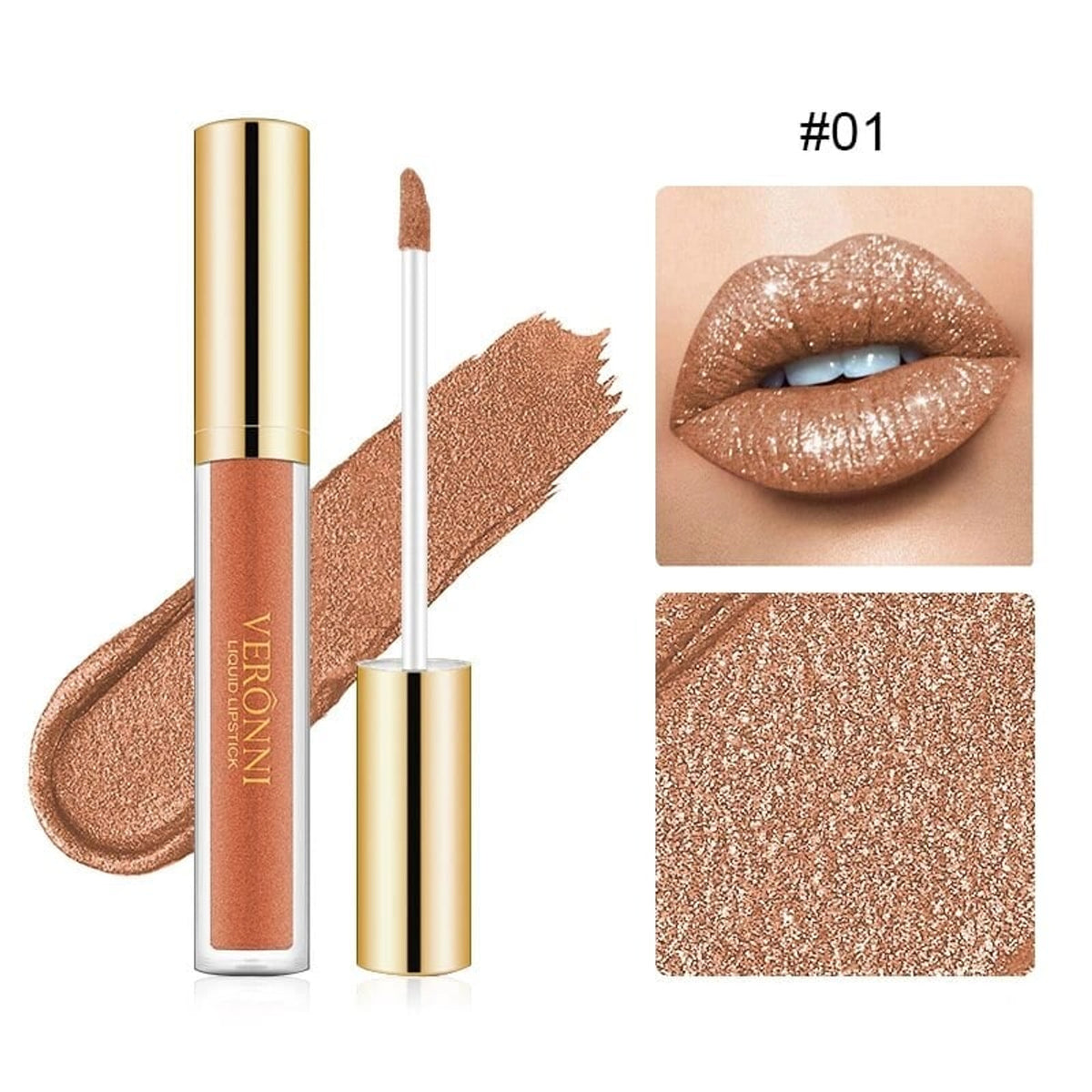 Liquid Lipstick With 16-Hour Shine And Waterproof Comfort - Image 1