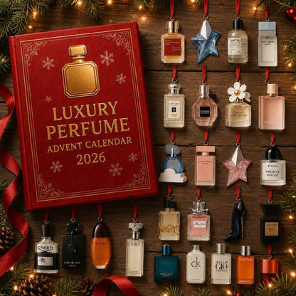 Luxury Perfume Advent Calendar With 24 Mini Ornaments - Image 1