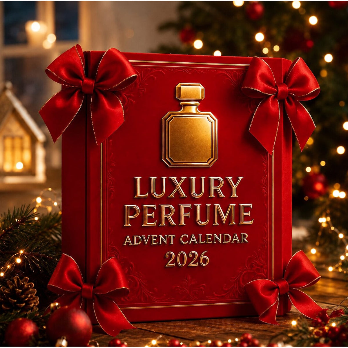 Luxury Perfume Advent Calendar With 24 Mini Ornaments - Image 7