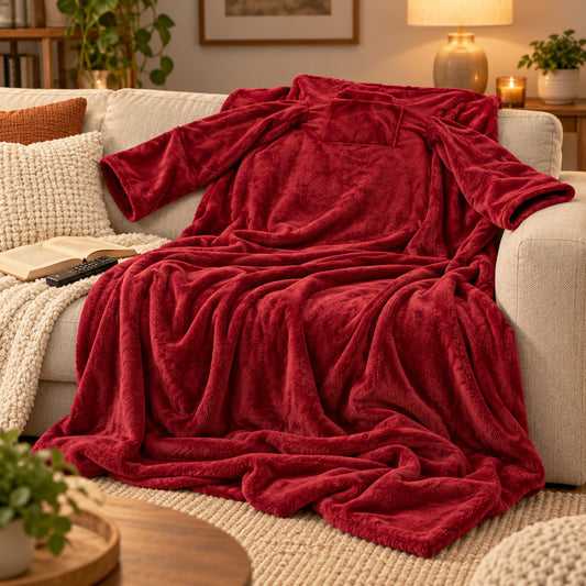Machine Washable Heated Wearable Blanket - Image 1