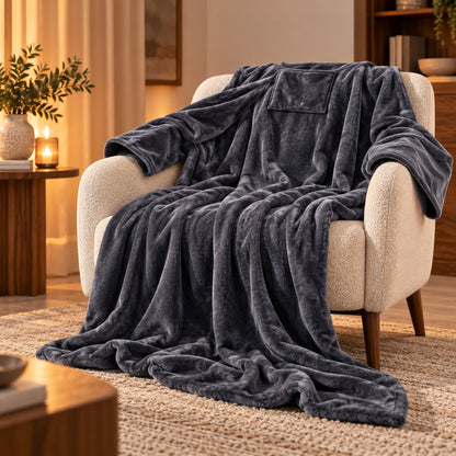 Machine Washable Heated Wearable Blanket - Image 2