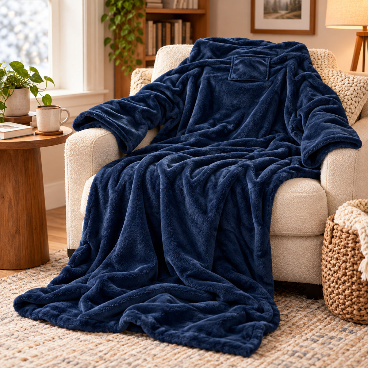 Machine Washable Heated Wearable Blanket - Image 3